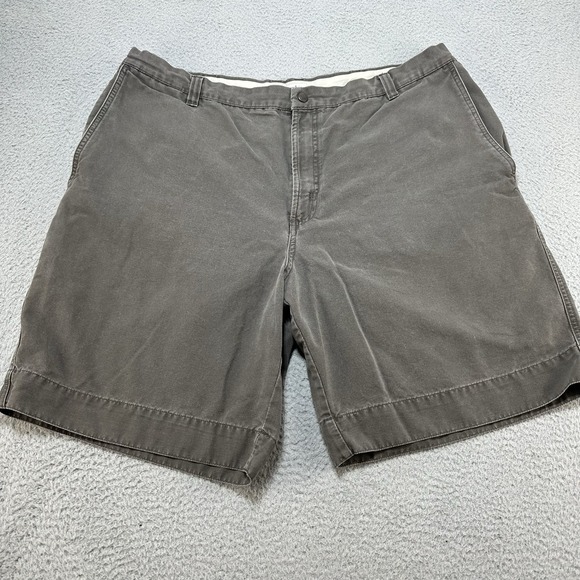 Columbia Shorts Men's 42 Gray Regular Fit Chino‎ Cotton Cargo Pocket Active Hike - Picture 1 of 11